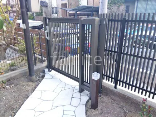 香芝市 リフォームシンプル オープン外構