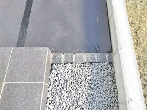 上牧町 新築シンプル オープン外構