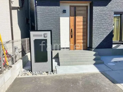 和泉市 新築ベーシック オープン外構