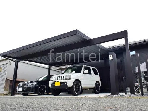 高島市 新築ベーシック オープン外構