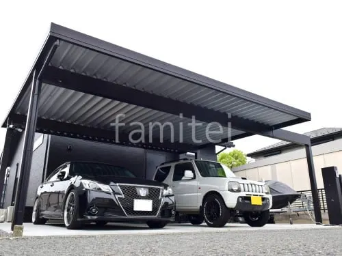 高島市 新築ベーシック オープン外構