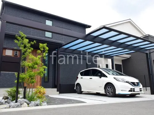 生駒市 新築ベーシック オープン外構