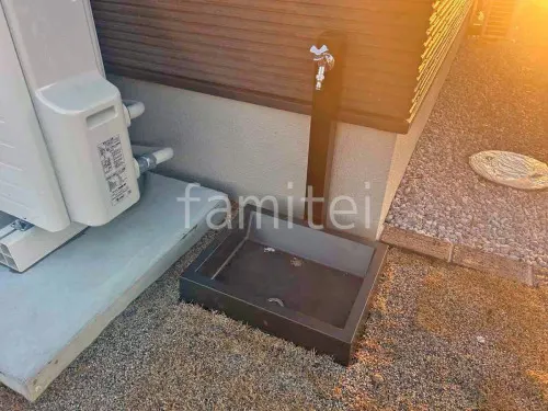 日野町 新築ベーシック オープン外構