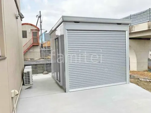 木津川市 車庫まわりリフォーム