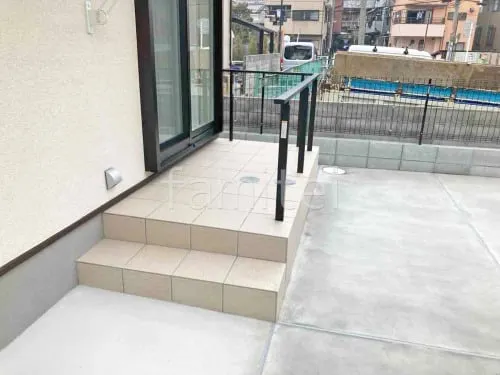 大東市 新築シンプル オープン外構