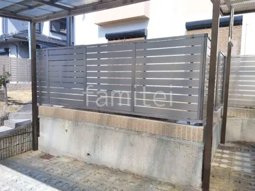 五條市 塀まわりリフォーム