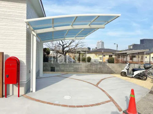 草津市 新築ベーシック オープン外構