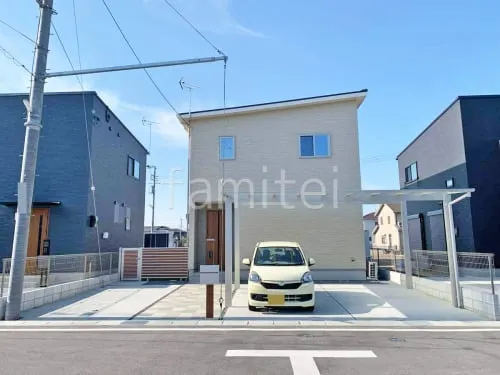 守山市 新築ベーシック オープン外構