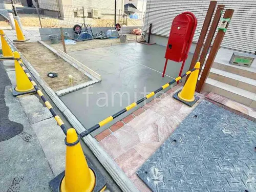 宝塚市 新築ベーシック オープン外構