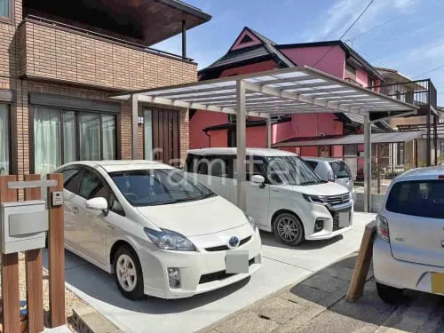 守山市 新築ベーシック オープン外構