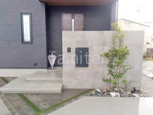 大和高田市 新築シンプル オープン外構