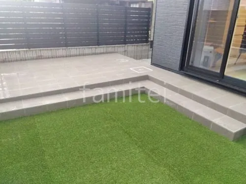 大和高田市 新築シンプル オープン外構