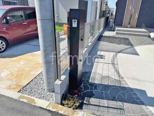 草津市 新築ベーシック オープン外構