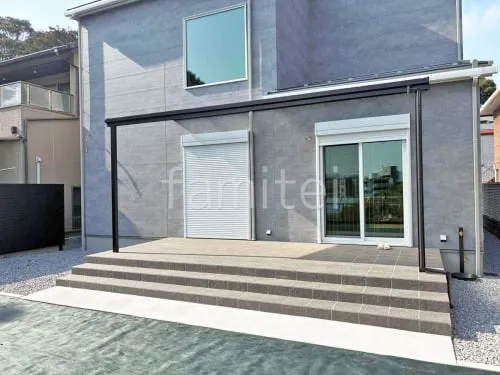 大津市 新築シンプル オープン外構