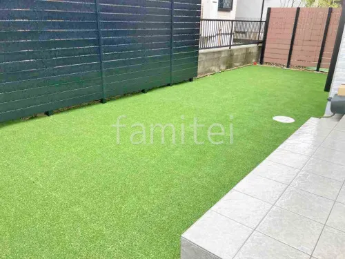 西宮市 新築シンプル オープン外構