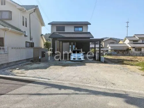 姫路市 新築シンプル オープン外構