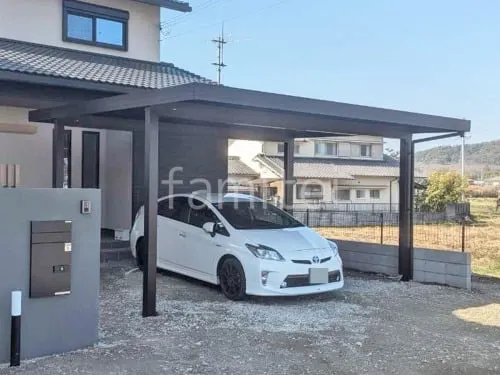 姫路市 新築シンプル オープン外構