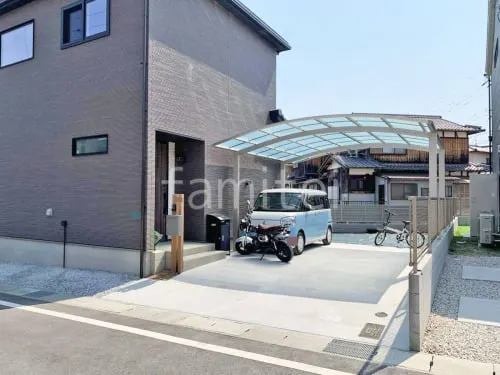 湖南市 新築ベーシック オープン外構