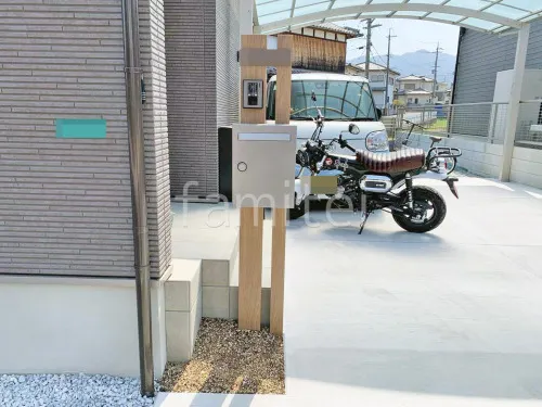 湖南市 新築ベーシック オープン外構