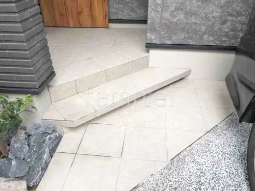 大阪市 新築シンプル オープン外構