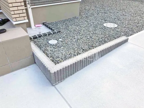 宝塚市 新築ベーシック オープン外構