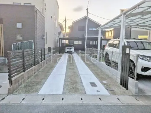 姫路市 新築ベーシック オープン外構