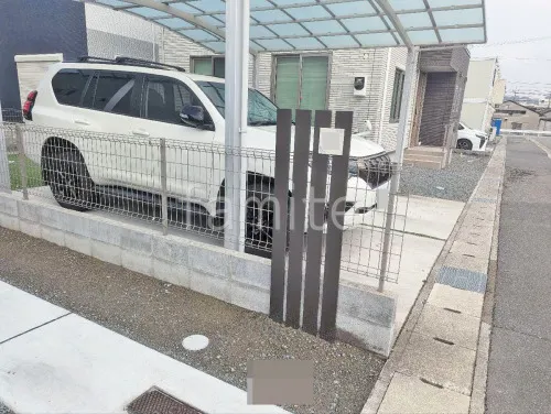 姫路市 新築ベーシック オープン外構