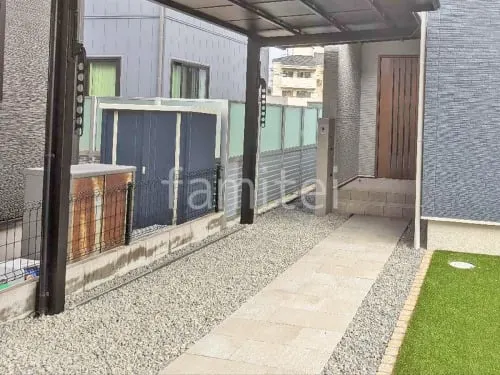 姫路市 新築ベーシック オープン外構