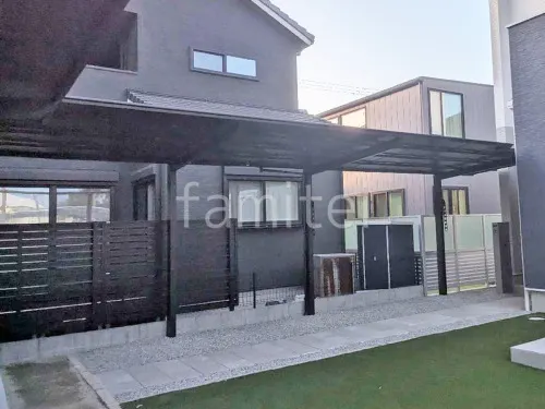 姫路市 新築ベーシック オープン外構