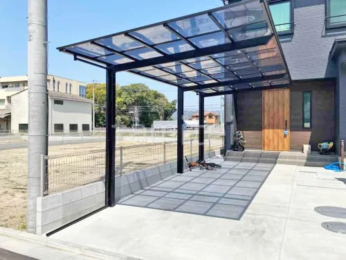 和歌山市 新築ベーシック オープン外構