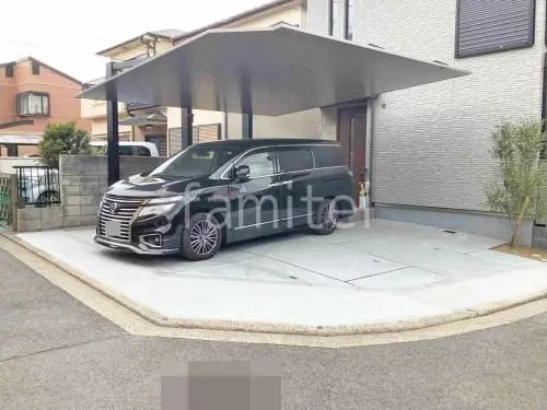 堺市 新築ベーシック オープン外構