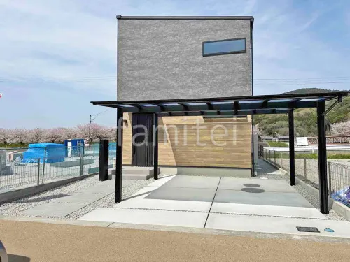 桜井市 新築ベーシック オープン外構