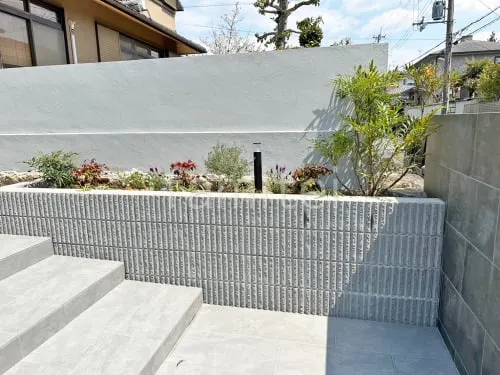 奈良市 新築ハイクラス クローズ外構