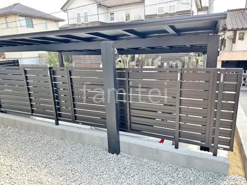 奈良市 新築ハイクラス クローズ外構