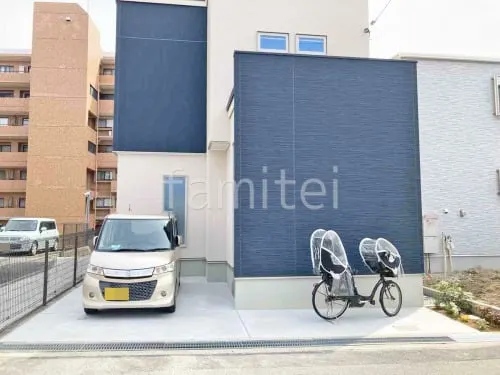 茨木市 新築ベーシック オープン外構