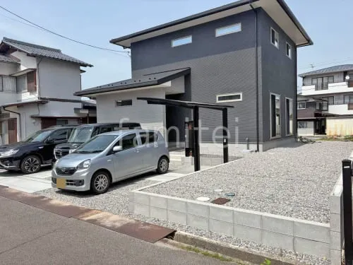 東近江市 新築ベーシック オープン外構