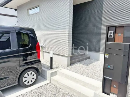 東近江市 新築ベーシック オープン外構