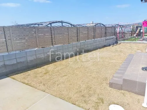 岩出市 新築ベーシック オープン外構