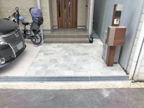 大阪市 新築ベーシック オープン外構