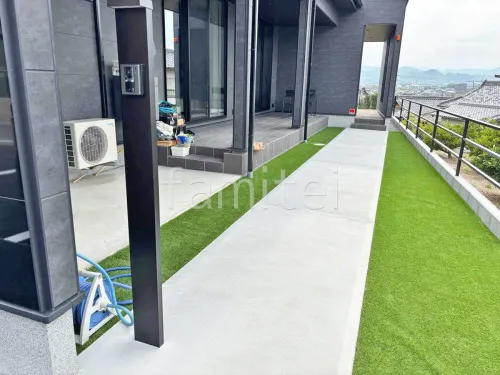 紀の川市 新築ベーシック オープン外構