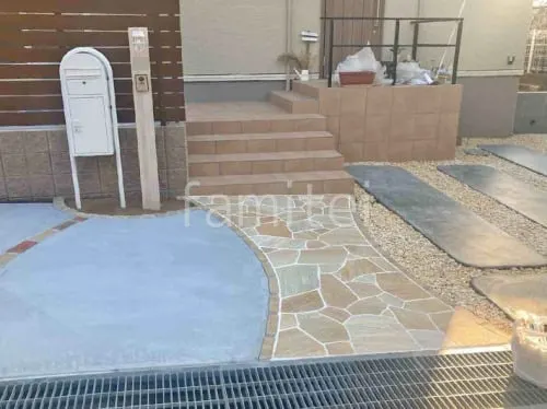 神戸市 新築ベーシック オープン外構