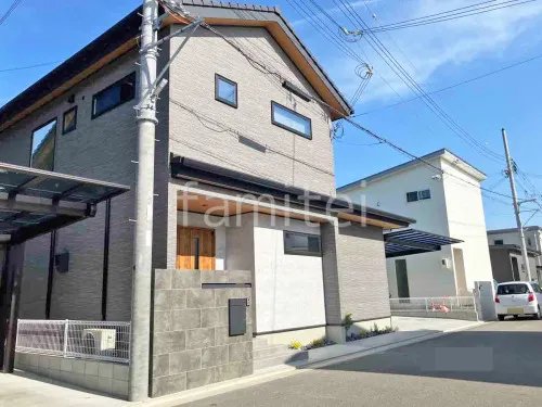 和歌山市 新築シンプル オープン外構