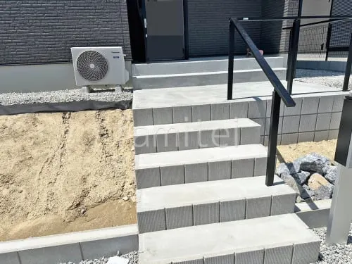 生駒市 新築ベーシック オープン外構