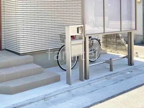 大阪市 新築ベーシック オープン外構