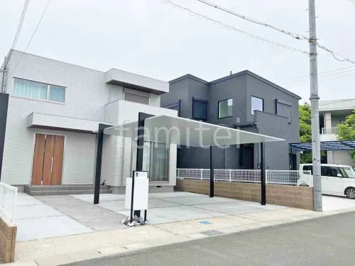 岩出市 新築ベーシック オープン外構