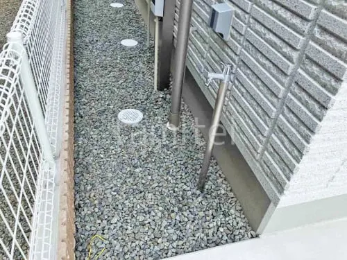 岩出市 新築ベーシック オープン外構