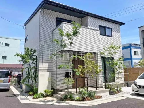 八尾市 新築シンプル オープン外構