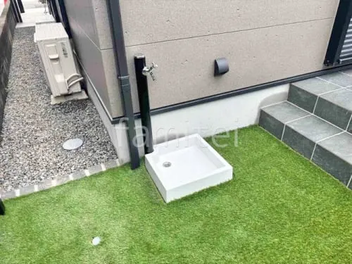 岸和田市 新築シンプル オープン外構