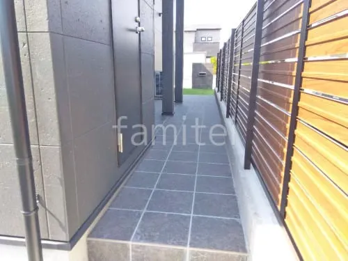 田原本町 新築シンプル オープン外構