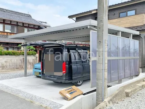 彦根市 新築ベーシック オープン外構